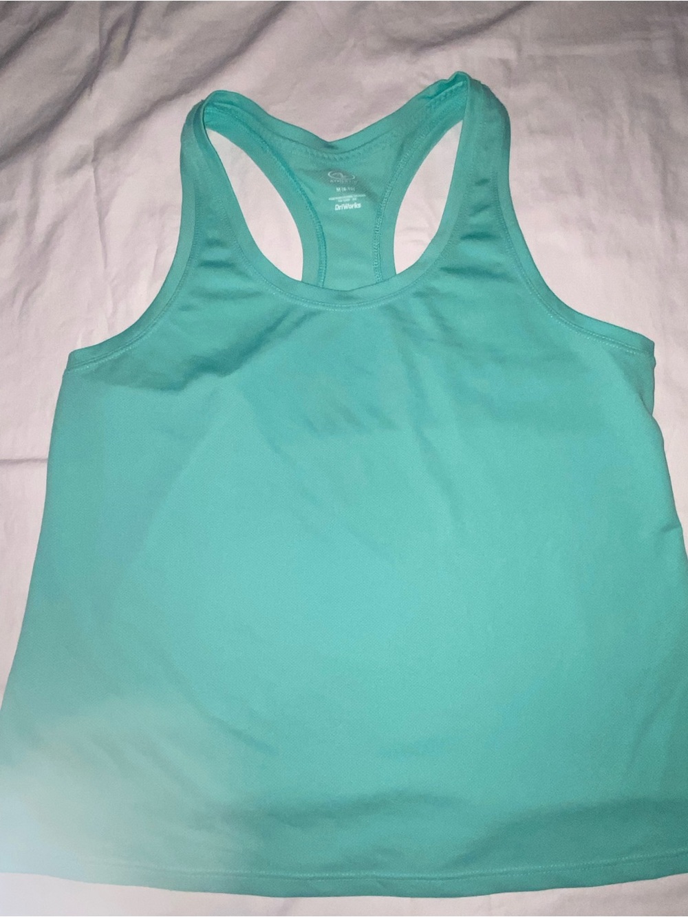 Athletic Works Light Blue DriWorks Racerback Tank - Picture 5 of 16